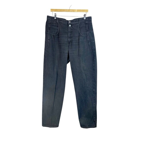 Vintage Guess 90s Jeans Men Pascal Baggy Faded Loose Fit Tapered Leg Jeans 36x35 - Picture 1 of 12